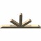 Ekena Millwork Saratoga Rough Sawn Timber Gable Bracket, Douglas Fir, 96"W x 44"H x 6"D x 6"F, 11/12 Pitch GBW096X44X0606SAR00RDF - alternate 4